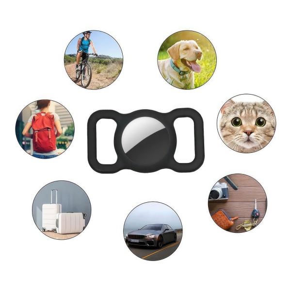 Beskyttelseshylster til Airtag - Skal/Hylste til Hunde & Katte Rosa