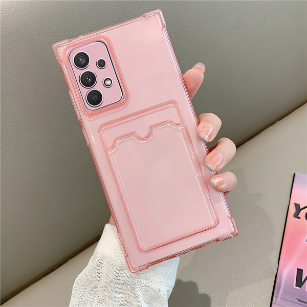 Samsung Galaxy A13 4G - case suojaus läpinäkyvä Rosa