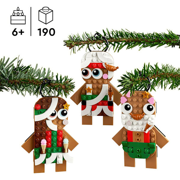 Kehitä joulun ihme: LEGO Piparkakku koristeet - Luovia rakennushetkiä!