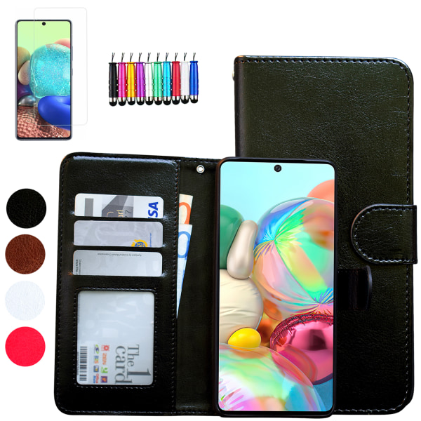 Samsung Galaxy A71 - PU Leather Wallet Case