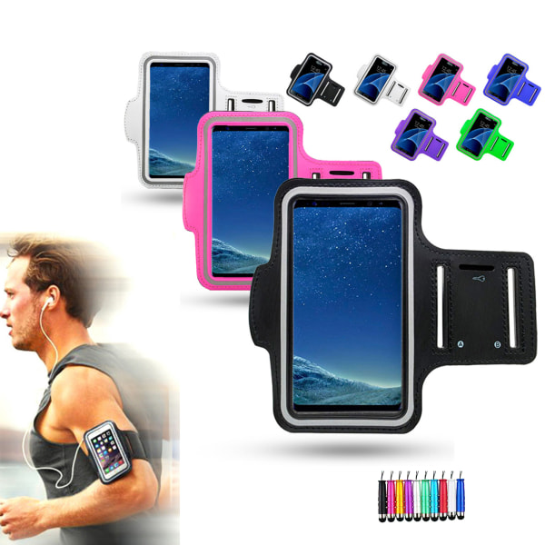 Samsung Galaxy S24+ - PU Leather Sport Arm Band Case