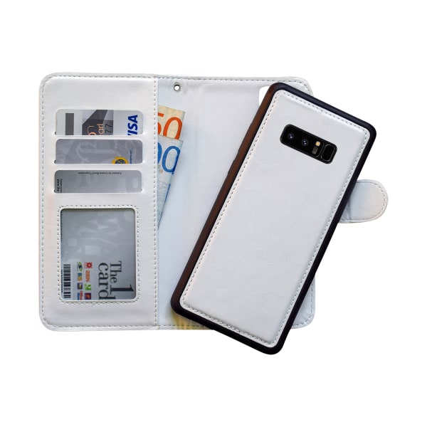 Päivitä Note 8 case/lompakko! Vit
