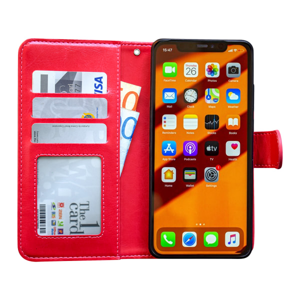 Beskyt din iPhone 11 Pro Max med lædertasker Vit