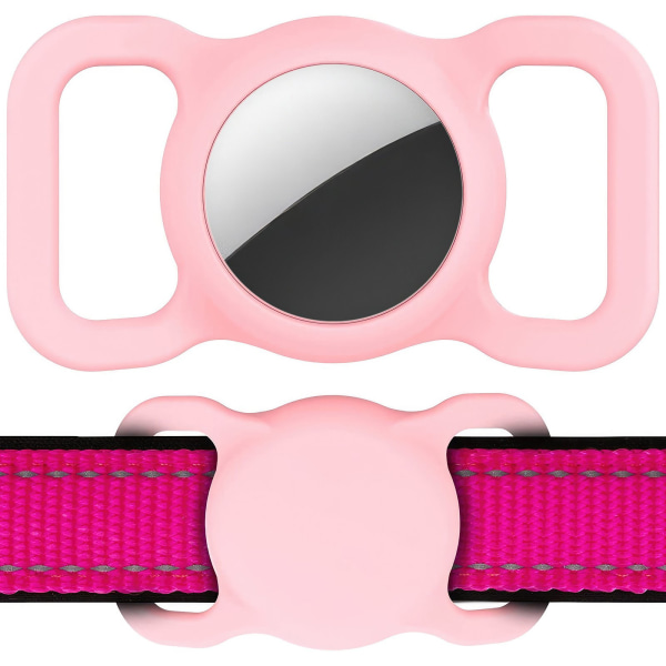Airtag-suojakotelo - Kuori/Kotelo koirille ja kissoille Rosa
