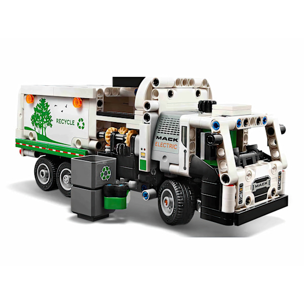 LEGO Technic Mack LR Elektrisk Sopbil med Rörlig Lastare och Minifigurer