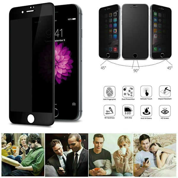 iPhone 7/8/SE (2020 & 2022) - Privacy Tempered Glass Screen Prot