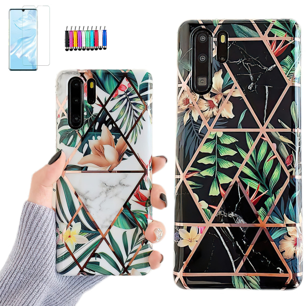 Huawei P30 Pro - Geometric Flower Case