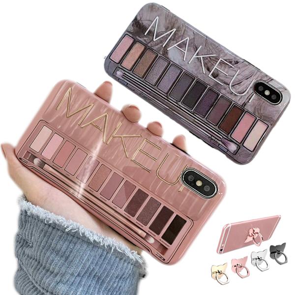 iPhone XR - Beskyttelse af sager MakeUp Grå