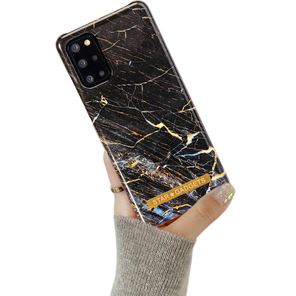 Samsung Galaxy S20 Plus - case marmori Svart