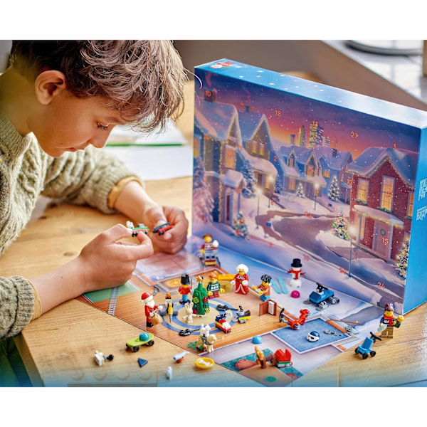 LEGO City Adventskalender 2024 - 24 Julöverraskningar för Kreativa Barn!