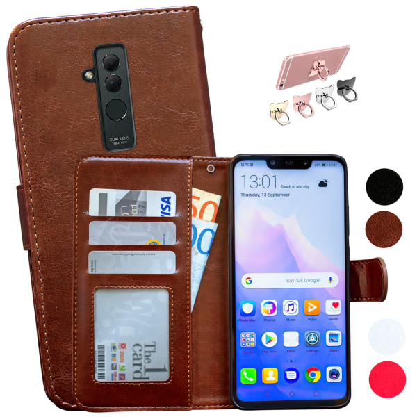 Huawei Mate 20 Lite - PU Leather Wallet Case