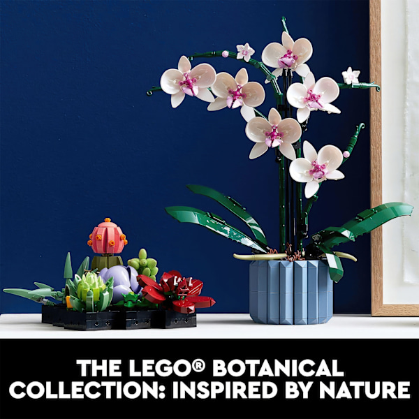 Luo Oma Eleganssisi LEGO 10311 Orkidea Rakennussarjalla