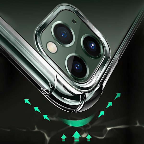 iPhone 12 Pro - Läpinäkyvä suojakotelo