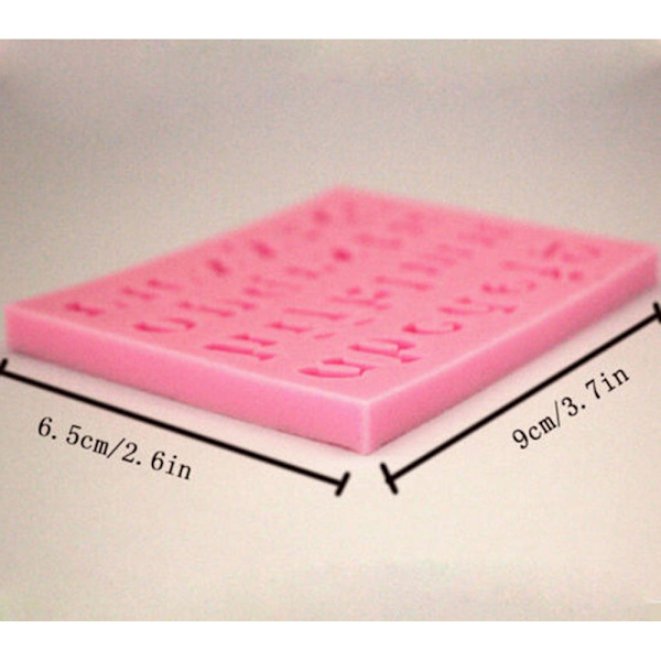 Choklad form för bakning - 26 Bokstäver