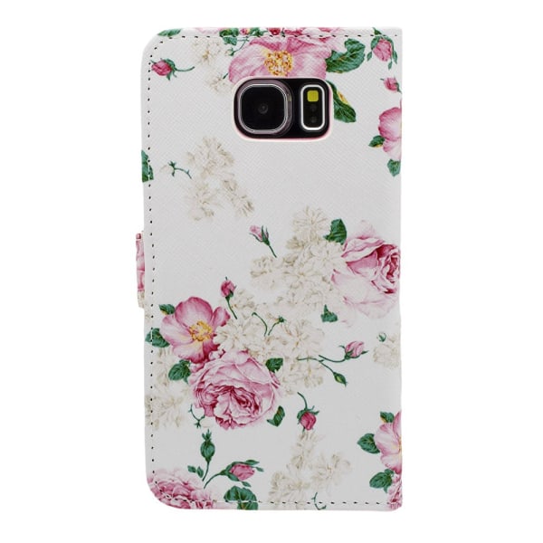 iPhone 6 / 6S - Case / Nahkalompakko - Ruusut