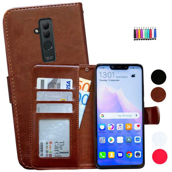 Huawei Mate 20 Lite - PU Leather Wallet Case