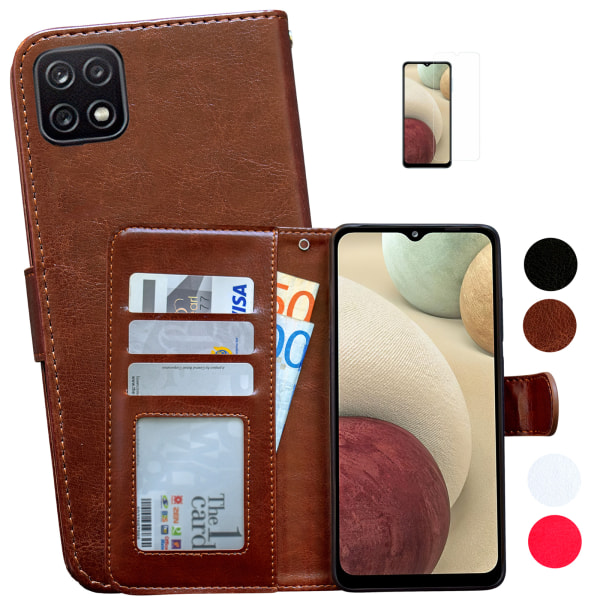 Samsung Galaxy A22 5G - PU Leather Wallet Case