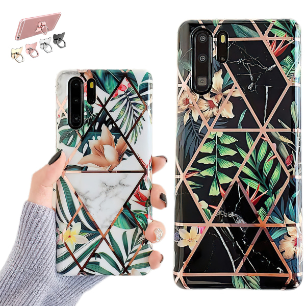 Huawei P30 Pro - Geometric Flower Case