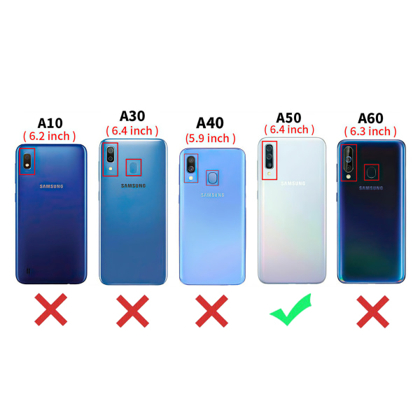 Samsung Galaxy A50 - Karkaistu lasinen näytönsuoja