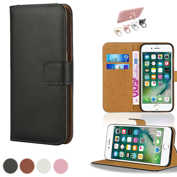 iPhone 7/8/SE (2020 & 2022) - PU Leather Wallet Case