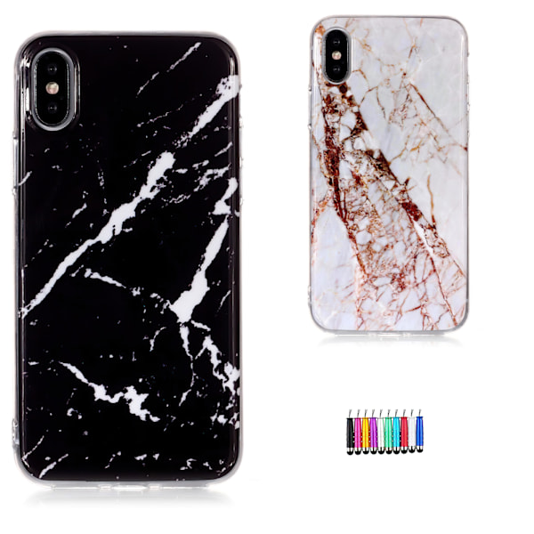Suojaa iPhone X/Xs -puhelimesi marmorikuorella! Vit