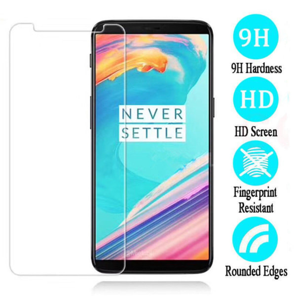 OnePlus 6 -mukava ja suojaava nahkakotelo Brun