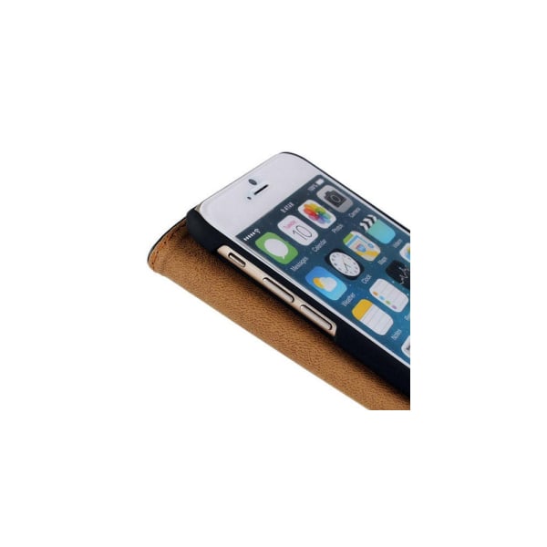 iPhone 6 / 6S - Plånboksfodral i Äkta läder