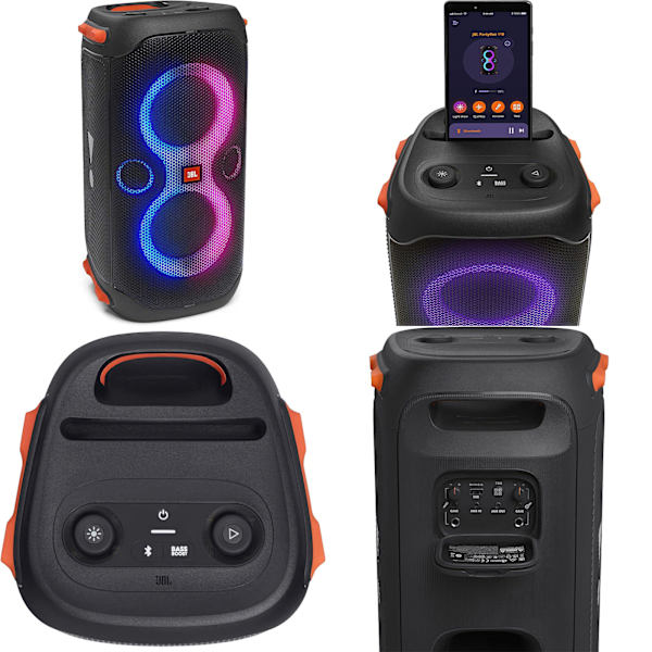 JBL PartyBox 110 - Tehokas Bluetooth-Kaiutin Valaistuilla Pitkä