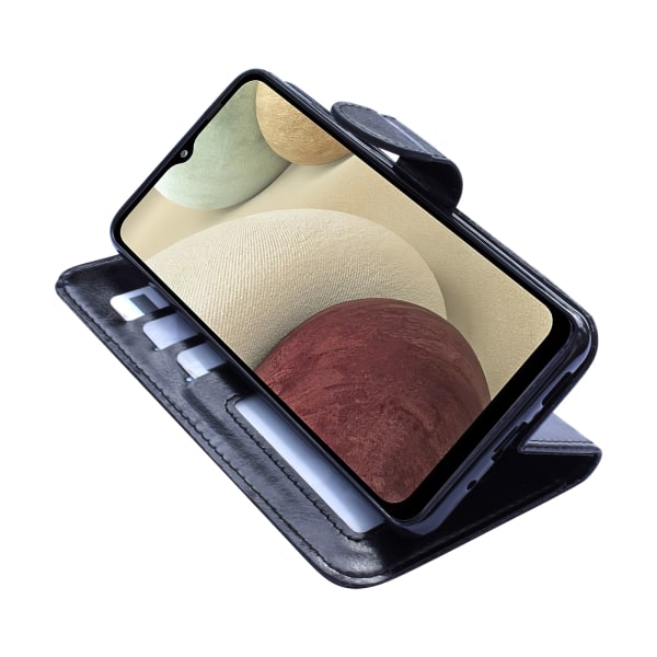 Samsung Galaxy A02s - Läderfodral / Skydd Rosa
