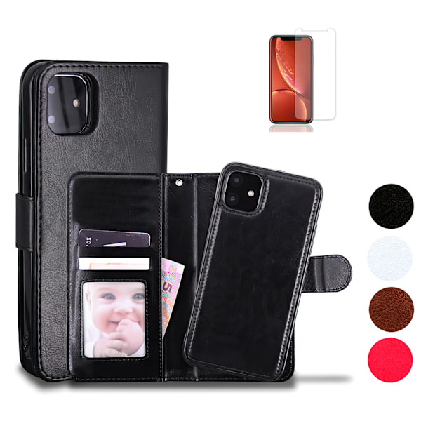 iPhone 12 Mini - PU Læder Pung Etui Brun
