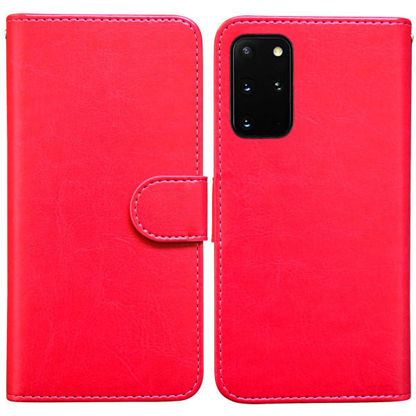 Samsung Galaxy S20 Plus - PU-nahkainen case Svart