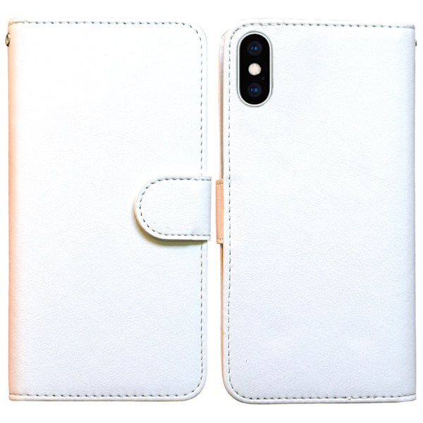 iPhone Xs Max - Nahkakotelo / Lompakko Rosa