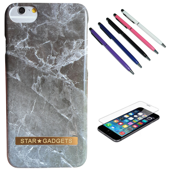 Skydda din iPhone 7/8/SE med Marmor-Skal