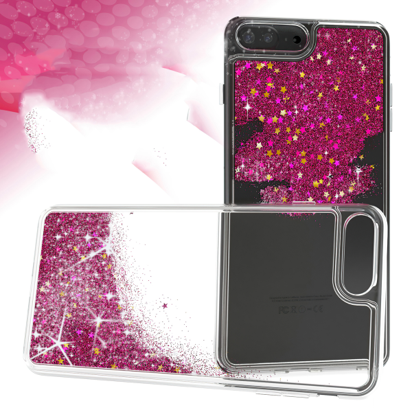 iPhone 6 Plus / 6S Plus - Moving Glitter 3D Bling telefoncover