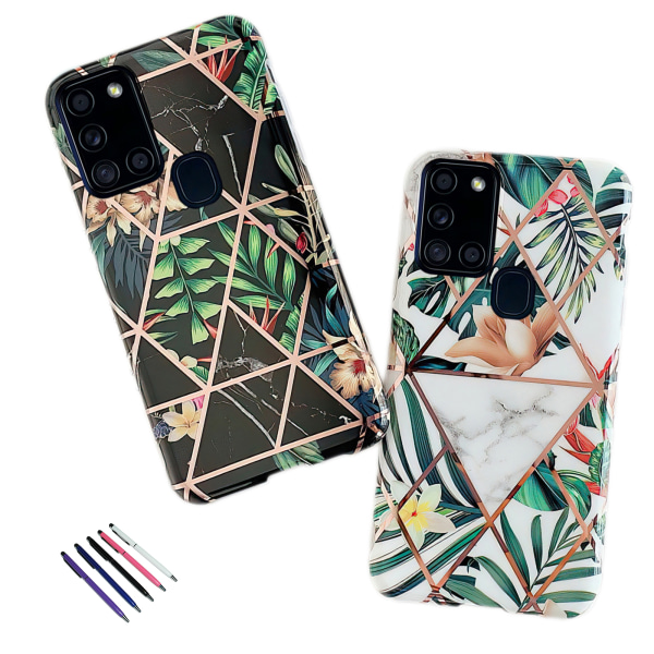 Samsung Galaxy A21s - Geometric Flower Case