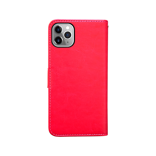 iPhone 11 Pro Max - PU Læder Pung Etui Rosa