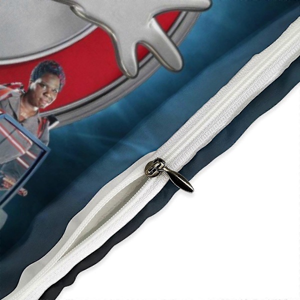x104 Ghostbusters 3-delt sengesett Varmt og komfortabelt mykt dynetrekk sengesett med 1 dynetrekk og 2 putetrekk for soverom b104 135x200cm 53x78in