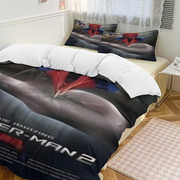 v720 Spider Man Crawl 3-delat Twin Sängset io720 200x200cm 78x78in