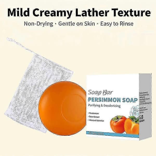 Natural Twig Soap for Body Odor Elimination - Enriched with Twig and Green Tea Extract