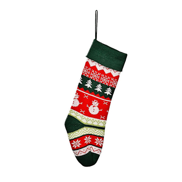 Julstrumpor Vackert Broderimönster Hängande Strumpor För Familjens Juldekoration(b, Stil) Bd
