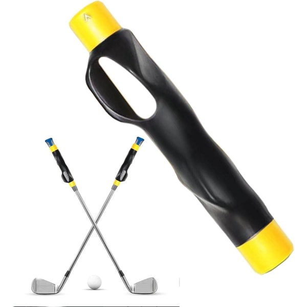 Golf Grip Traine2r, Golf Grip Træningshjælpemiddel, Golfklub Træningsgreb Golf Swing Traine2r Greb Praksis Hjælpemiddel Holdningskorrektion Praksis Yellow