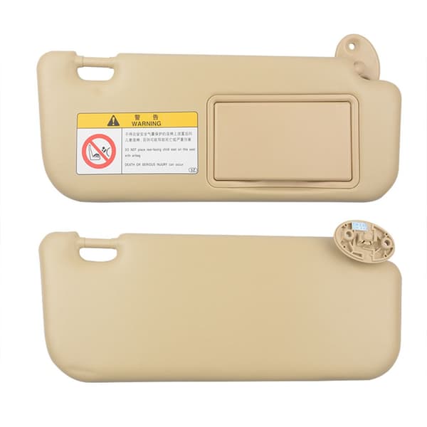 Bilsolskærm til forrude, beige beige left