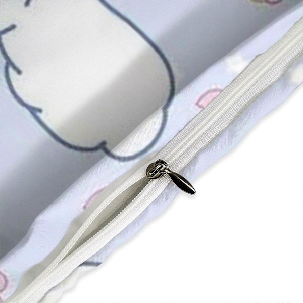 v930 Cinnamoroll 3-delars Twin Sängset - Inkluderar 1 Enkelt Täcke Och 2 Örngott Sängkläder - Färgbeständig Mikrofiber - Cinnamoroll io930 200x200cm 78x78in