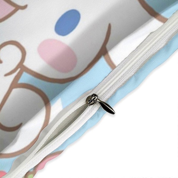v1415 Cinnamoroll Täcke Set Tjockt Mjukt 3 Delars Sängklädesset Året Runt Täcke med 2 Örngott för Vuxna Kvinnor Flickor Tonåringar Hem Rum Inredning io 200x200cm 78x78in