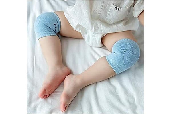 Babyknäskydd - 1 par - Blå
