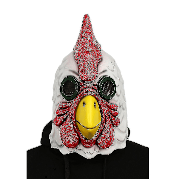 Richard Rooster Mask Hotline Miami Spel Cosplay Rekvisita Latex Halloween Mask Vuxen