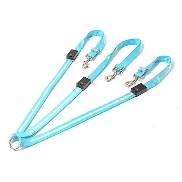 Led Heste Sele, Led Bryst Stropp Heste Sele, Justerbar Usb Oppladbar Heste Lys Krage Vanntett Blue