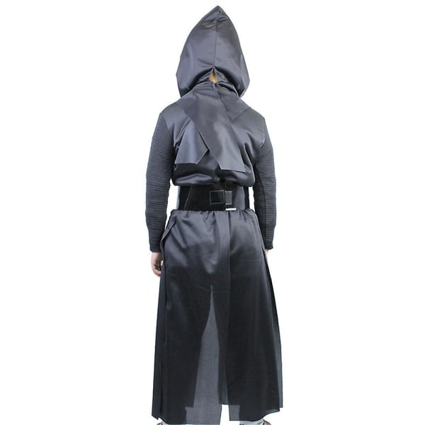 3-14 år barn tonåringar Ben Solo Cosplay Kylo Ren kostym jumpsuit Jedi Robe med mask fancy dress up outfits set gåvor 9-11 Years