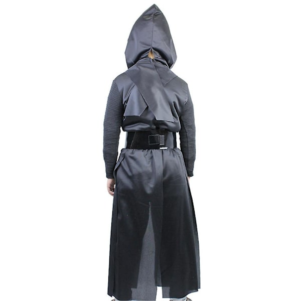 3-14 år Børn Teenagere Ben Solo Cosplay Kylo Ren Kostume Jumpsuit Jedi Robe Med Maske Fancy Dress Up Outfits Sæt Gaver 9-11 Years
