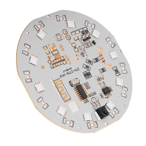 CT19 Colorful RGB Light Bluetooth Speaker Bulb Bluetooth Board with Remote Control
